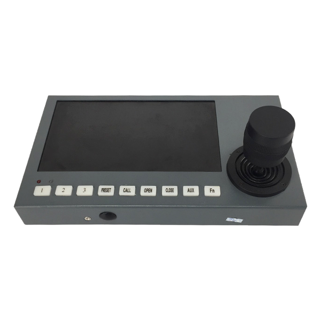 SW-MK703DP 7-Inch Vehicle PTZ Joystick Controller with Screen
